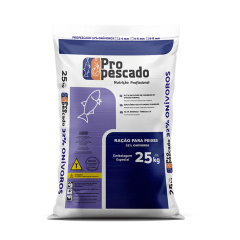 Ração Peixe 02-04 MM Alevino Propescado 1KG a Granel