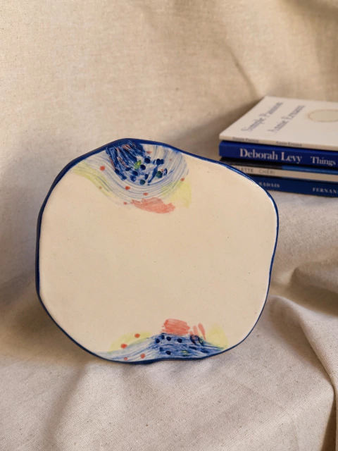 prato sobremesa/pires raso {blue} #04 - comprar online