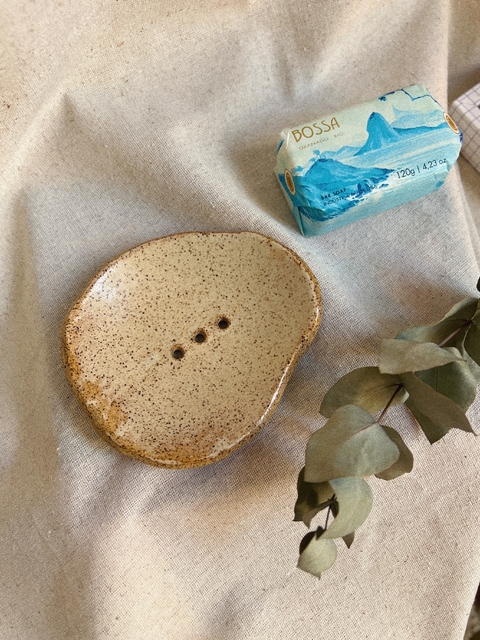 saboneteira artesanal baunilha