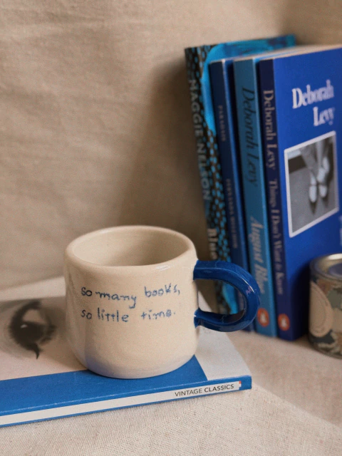 xícara books {blue} #12 - comprar online