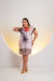 Vestido T-Shirt White SunFlower - Dama de Laço