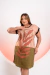 Vestido T-Shirt Leaf in circle - comprar online