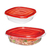 Contenedores Rubbermaid Take Along Sandwich 669ml en internet