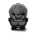 Butaca para auto para bebé Graco Extend2fit 3 en 1, color gris, con apoyavasos y arnés de seguridad.
