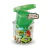Slime Clear Gelelé edición Trash Total de 122g, slime transparente verde con charms de insectos para decorar y jugar.