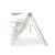 Silla De Comer Booster Bebe Reclinado Y Altura Mango Briccone - tienda online