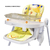 Imagen de Silla De Comer Booster Bebe Reclinado Y Altura Mango Briccone