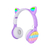 Auricular Bluetooth Rodondo Pop It Con Luz