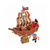 Barco Pirata Rojo Luz Pirate Adventure en internet