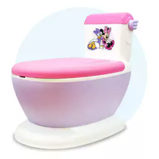 Pelela Inodoro Infantil Con Sonido +18M Disney Minnie