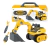 Diy Set Excavadora Valija Amarilla Con Herramienta0058 - comprar online