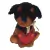 Peluche Perro Con Corazón 35 Cm