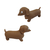 Muñecos Antiestrés Shaky Friends Perrito Salchicha - Citykids