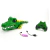 Cocodrilo a control remoto recargable USB Crazy Croc, juguete robot para niños, con control remoto, batería y cable de carga incluidos.