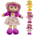 Muñeca Pepona De Tela Isabella 30 Cm Plushy - comprar online
