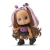 Muñeca Diver Surprise Monsters Lobelita Morena de Divertoys, con cabello largo castaño y mechas lilas, vestida con ropa negra y detalles morados, ideal para niñas y niños pequeños.