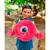 Peluche Inflable Monstruito Rosa 12" Funny Ball - Citykids