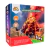 Juego de ciencia Volcán 3 en 1 de Techkids, caja con ilustración de volcán en erupción y detalles del kit educativo para niños.