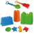 Beach Play Set Juego Playa Arena Balde Castillo Usual - comprar online