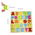 Imagen de Juego De Encastre Puzzle De Madera El Abecedario