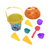 Juego De Playa Balde Ice Cream Stitck Disney - Citykids