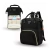 Mochila Maternal Con Bolsillo Termico Color Negro - Citykids