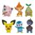 Set 6 Figuras Batalla Acción Pokemon 5cm en internet