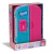 Heladera de juguete colorida con dispenser de agua real de la línea My Little Collection de DiverToys, ideal para niños y presentada en su caja original.