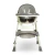 Silla alta de comer para bebé modelo Lola de Baby Duck, reclinable, acolchada y con bandeja desmontable
