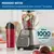 Licuadora Oster® con Programas Automáticos, Tecnología Reversible, Pantalla Táctil, inlcluye un Vaso BLend-N-Go, Plateada en internet