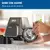 Imagen de Licuadora Oster® con Programas Automáticos, Tecnología Reversible, Pantalla Táctil, inlcluye un Vaso BLend-N-Go, Plateada