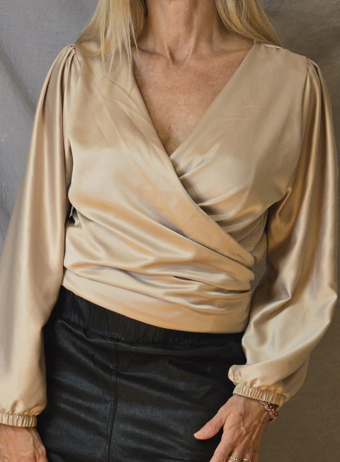 Camisa de Satén Sophie - comprar online