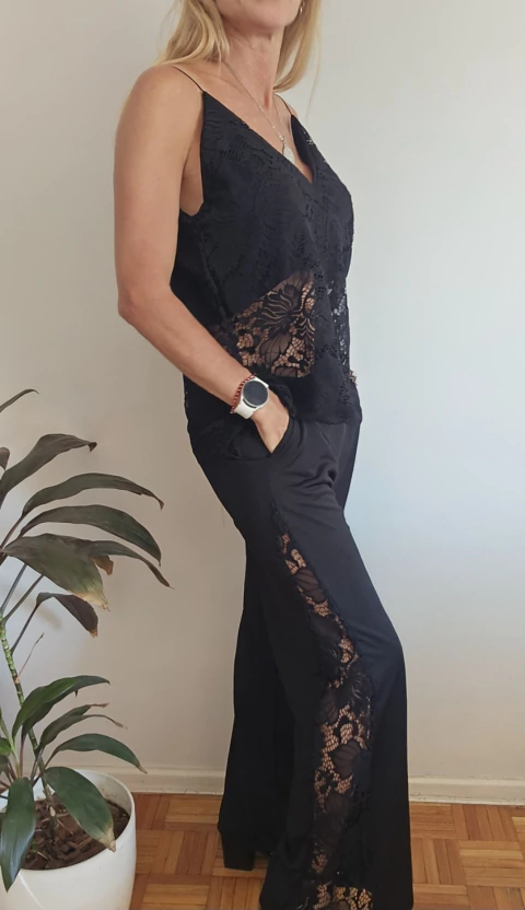 Palazzo encaje Melody - comprar online