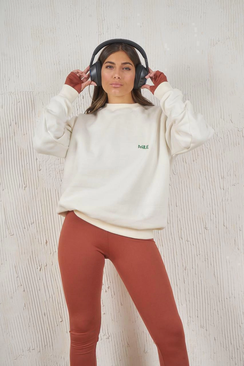 BUZO OVER OFF WHITE
