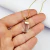Colar de Cristal Natural Dourado - comprar online
