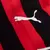 Camisa Milan I Home 2024/25 Jogador Vermelha Preta rafa Leão