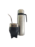 Combo Mate Imperial Alpaca Virola Cincelada + Bombilla + Termo - comprar online