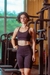 Bermuda Fit Be Strong Preta - comprar online