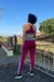 Calça Legging Kitsch Fit Marsala Mix - DGO Fitness Wear