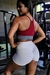 Shortinho (curto) Core Power Empina Bumbum Branco - comprar online