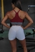 Shortinho (curto) Core Power Empina Bumbum Branco