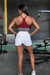 Shortinho (curto) Core Power Empina Bumbum Branco na internet