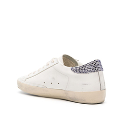Golden Goose Super-star Blanco Talón Piedras (Parche Estrella Piedras) en internet