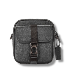 Bolso Crossbody Coach Negro con Granulado - comprar en línea