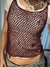 PRE ORDER Top Pescadora Etnico Bordo - comprar online