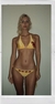 Bikini Triangulito Bordada Starfish Shine Yellow - comprar online