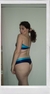 Bikini Bandeau Flip Flop Turquoise - Perla del Oeste