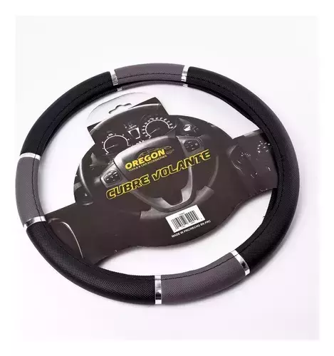 CUBRE VOLANTE PVC CON REFLECTOR PLATEADO CV002 OREGON