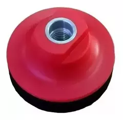BACKING PLATE 3" NACIONAL NEGRO/ROJO BC