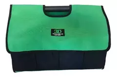 BOLSO 3D MULTIUSO PARA HERRAMIENTAS/INSUMOS - COLOR NEGRO Y VERDE J-063D